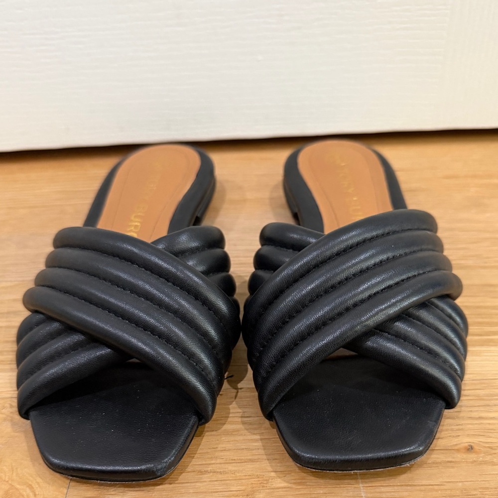 Tory Burch Black Slide Sandals